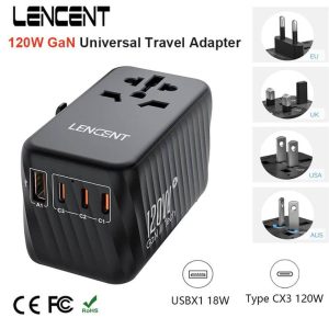 Lencent universal travel charger