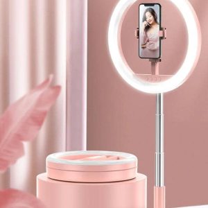 Usams foldable ring light phone holder